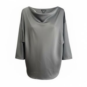 Lord & Taylor Black Women's Cowlneck Top